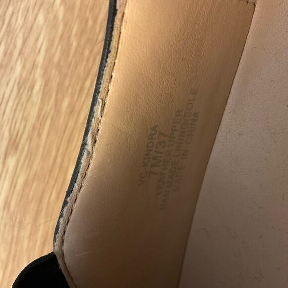 Vince Camuto‎ Kindra Studded Slip On Leather Shoes - Picture 9 of 10